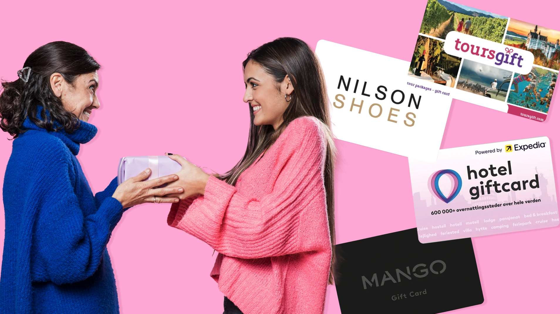 De beste gavekortene til morsdag